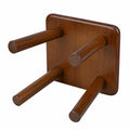 Kinderhocker aus Kiefernholz, Stabiler Tritthocker für Jungen und Mädchen, DIY-Möbel für Zuhause und Garten