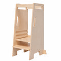 Ehrenkind® Montessori Lernturm, höhenverstellbarer Kinderhocker aus Holz, belastbar bis 60 kg, nachhaltiger Kinderturm, ab 1 Jahr