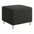 Moderner Cord-Polsterhocker Dover - Vielseitiger Sitzhocker in verschiedenen Farben