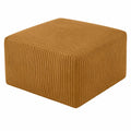 Moderner Sitzpouf 45x45x25 cm, Rutschfester Polsterhocker aus Polen